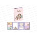 Стикеры д/записей АКАД 8шт (8диз*20л) 8,3*5,7*1,2 Pusheen