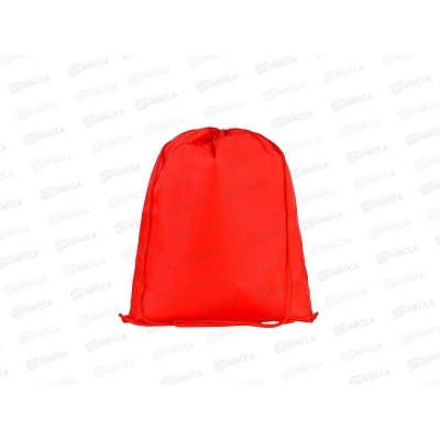 Мешок для обуви ПП Красный, 330х400, МО-1711 *50