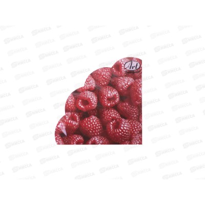 Салфетки 3сл 12л Ф32см Art Bouquet Rondo Малина *15 25551