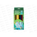 Карандаши 24цв ПандаРог &quotДракоша&quot деревянные, 15-5906 *6/120
