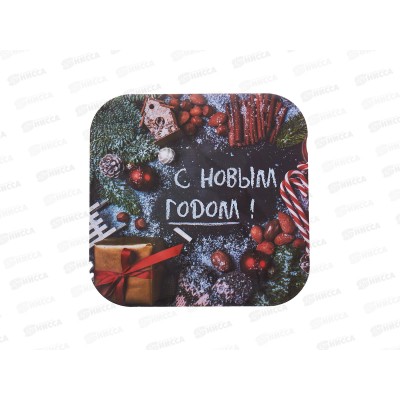 Подставка  п/горячее дерево НГ 18*18см С-94