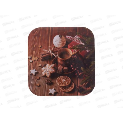 Подставка  п/горячее дерево НГ 18*18см С-97