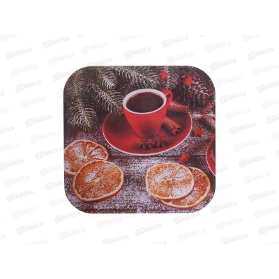 Подставка  п/горячее дерево НГ 18*18см С-98