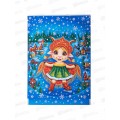 Пакет зиплок с замком, ПДВ, 25*35/65 Какао *25/250