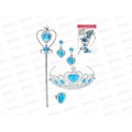 Игровой набор &quotМаленькая королева&quot 2212805 (корона,клипсы,кольцо.)