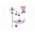 Игровой набор &quotМаленькая королева&quot 2212807 (корона,клипсы,кольцо.)