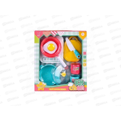 Набор &quotИгрушечная посуда и продукты&quot 3078943 в коробке 21*27*5см