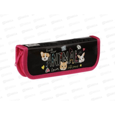 Пенал 1-секц ArtSpace Funny Cats 59879 *8