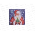 Салфетки 3сл 20л 33*33 Bouquet Home Дед Мороз и новог.ель *12 25127