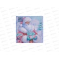 Салфетки 3сл 20л 33*33 Bouquet Home Душка Мороз *12 25083
