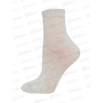 Носки жен 1619 Linen 000 р.25 натуральный