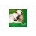 Календарь перекидной 2027 ХАТ Мамы и малыши стандарт с накл. 36896 *12