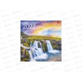 Календарь перекидной 2027 ХАТ Красота водопада 30*30см. 29713 *20