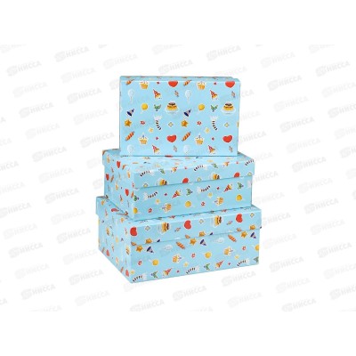 Коробка набор 3в1 Торжество (23*16*9,5-19*12*6,5см) КОР-2876
