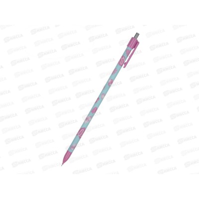 Карандаш мех.MagicGraphix Сердечки Эмоции  0,5мм HB 21-0044/18 *48