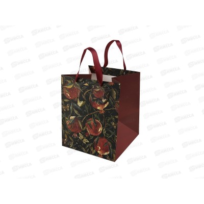 Пакет подар. B.V.  Flora.Гранат 25*30*25см 2-873/02
