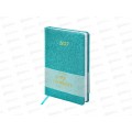 Ежедневник BRAU 2027 А5 Sparkle п/кож, блестки, бирюзовый 117966 *10 Ежедневник BRAU 2027 А5 Sparkle п/кож, блестки, бирюзовый 117966 *10