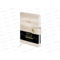 Ежедневник BRAU 2027 А5 Elegant п/кожу, застежка, белый 118012 *10 Ежедневник BRAU 2027 А5 Elegant п/кожу, застежка, белый 118012 *10