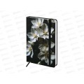 Ежедневник BRAU 2027 А5 Flowers твердый с резинкой 117833 *10 Ежедневник BRAU 2027 А5 Flowers твердый с резинкой 117833 *10
