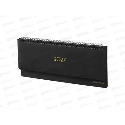 Планинг BRAUBERG 2027 64л. Select 305*140мм. черный 118203  *12