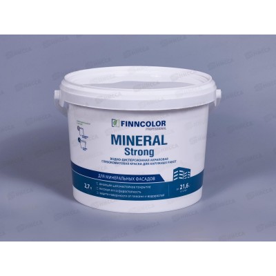 Краска фасадная Mineral Strong MRC гл/мат 2,7л