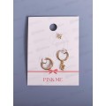 Серьги СИТИ ХОУМ набор 3шт AWES0002 (PinkMe)