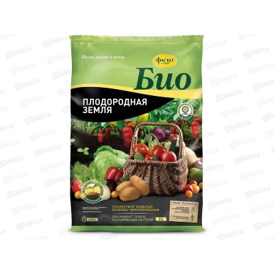 Грунт плодородная земля Фаско БИО 22л *1