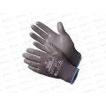 Перчатки нейлоновые (полиур покр) Griseo GM-1001PU-grey-9,р.9*12/240