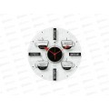 Часы "21 Век" 3433-001 "Coffee time" прозрачные Часы "21 Век" 3433-001 "Coffee time" прозрачные