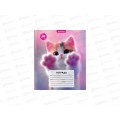 Тетрадь 24л линия Funguru "У котика лапки" D-608B-818f *20 Тетрадь 24л линия Funguru "У котика лапки" D-608B-818f *20