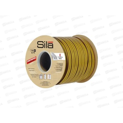 Уплотнитель самоклеящийся SILA  9*4мм E-150м (коричневый) *6