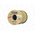 Уплотнитель самоклеящийся SILA PRO 14*12мм D-40м (белый) *6