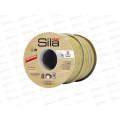 Уплотнитель самоклеящийся SILA PRO 12*10мм D-50м (белый) *6