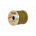 Уплотнитель самоклеящийся SILA PRO 21*15мм D-50м (черный) *2