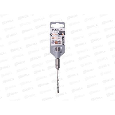 Бур по бетону 4 х 110мм SDS-plus VIRA, 560411 *10/300