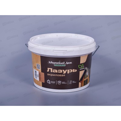 Лазурь Здоровый Дом  2,5л Тик, деревозащита, 9594509 *144
