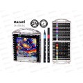 Маркеры MAZARI Берто акриловые 24цв. с блестками M-15250-24 *12