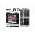 Маркеры MAZARI Берто акриловые 80цв. с блестками M-15250-80 *12