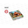 Пластилин 12цв 240г MAZARI Классический М-17440-12 *12
