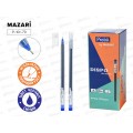 Ручка гел. MAZARI Dispo синяя, 0.5мм, пл.корп., P-101-70 *40 Ручка гел. MAZARI Dispo синяя, 0.5мм, пл.корп., P-101-70 *40
