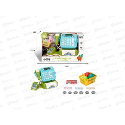 Кассовый аппарат на бат. KDL88853, продукты, аксессуары 24*16, в/к 17249