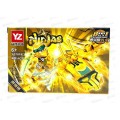 Конструктор NINJAS 8в1 Ниндзя и самолет. 48дет, YZ7016-1, 49473 Конструктор NINJAS 8в1 Ниндзя и самолет. 48дет, YZ7016-1, 49473