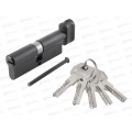 Цилиндровый механизм MAX 80 Стандарт 5кл (40*40B)BL 5кл. мат.черн *10 Цилиндровый механизм MAX 80 Стандарт 5кл (40*40B)BL 5кл. мат.черн *10