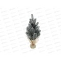 Елочка литая 100% РЕ, шишка, на пеньке, 40см, 26-64, 021-016  г