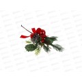 Новогоднее украшение &quotЦветочная композиция&quot 30см, 3в, 353-139 г