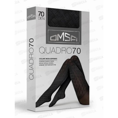 Omsa колготки Quadro 70 (nero, III)