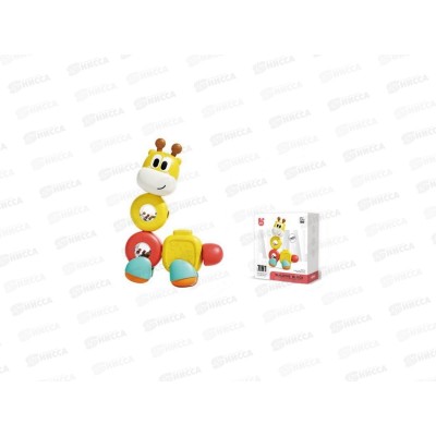 Игрушка "Жираф" 3081265 развив. детали, в коробке 16,5*7,7*19,5см