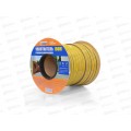 Уплотнитель резиновый URK100P P-профиль Коричнев 8*9мм 100м 4WALLS/8