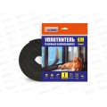 Уплотнитель резиновый UBC06I I-профиль Черный 6м 4WALLS/20