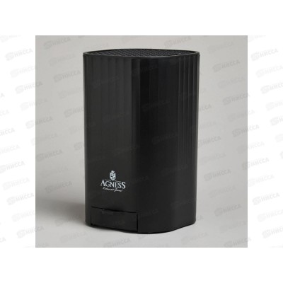Подставка для ножей Agness с точильным камнем 13,6*14,6*23см 907-321